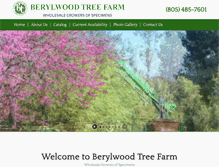 Tablet Screenshot of berylwoodtreefarm.com